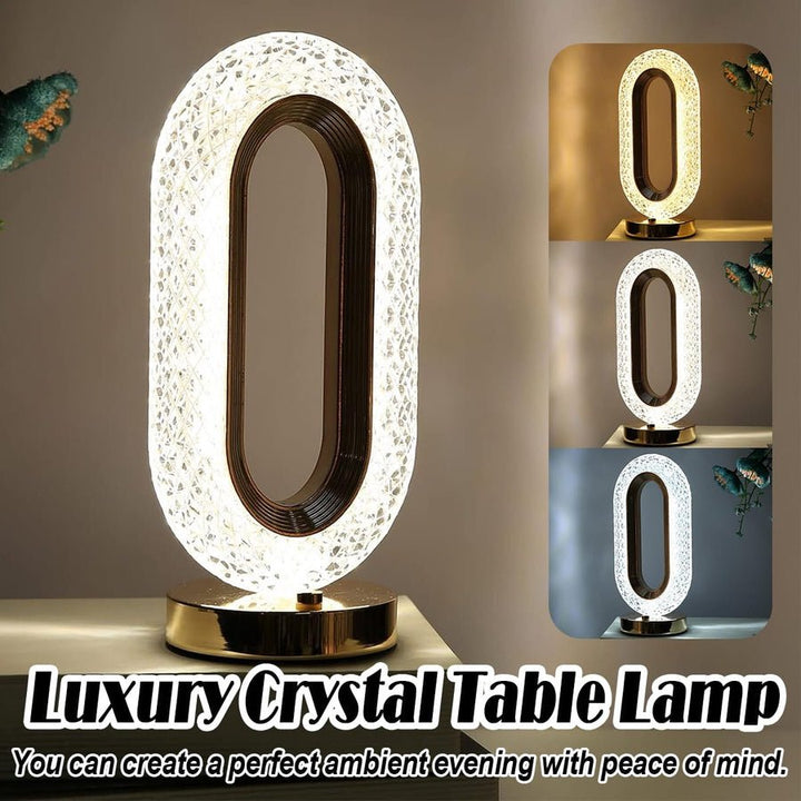 الأباجورة البيضاوية الكريستال - IDEA