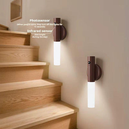 اللمبة السينسور الخشبية - IDEA