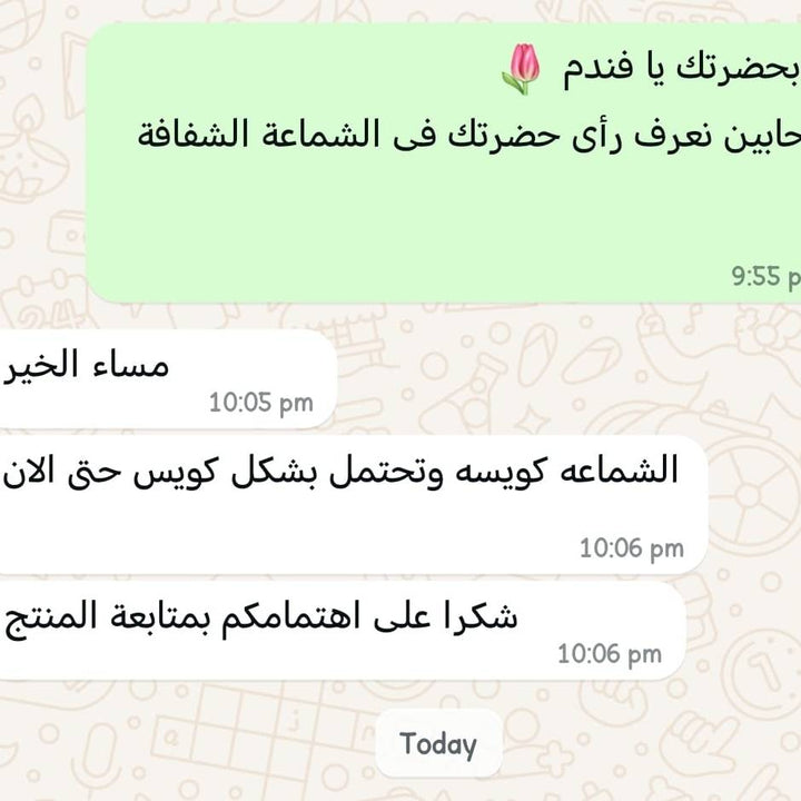 الشماعة الشفافة (3 قطع) - IDEA