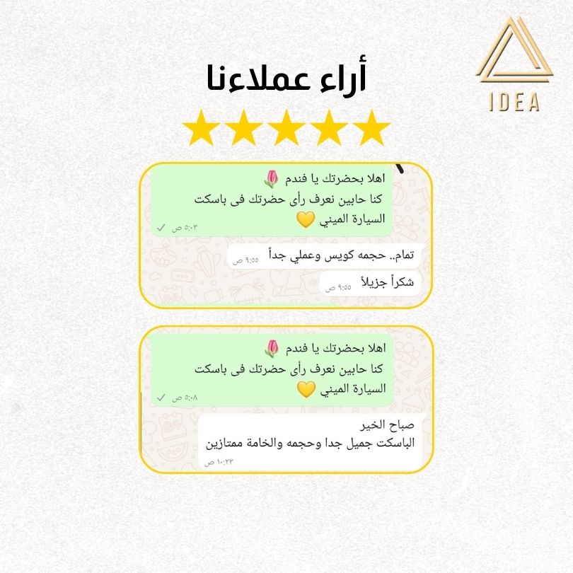 باسكت السيارة الميني (قطعتين) - IDEA
