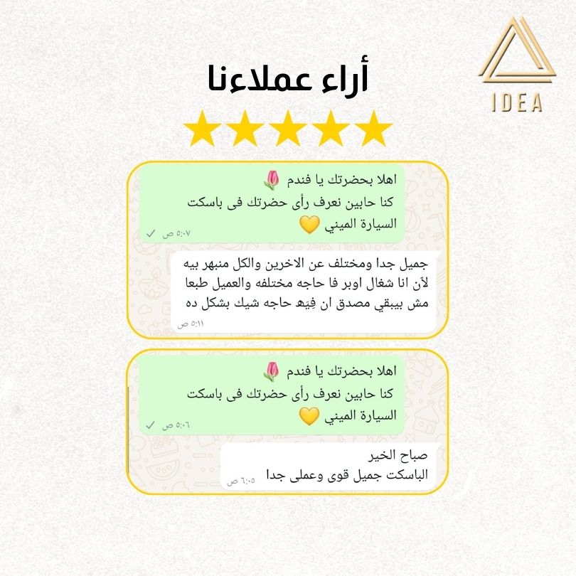 باسكت السيارة الميني (قطعتين) - IDEA