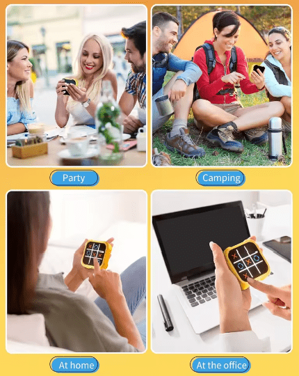 لعبة XO الإلكترونية - IDEA