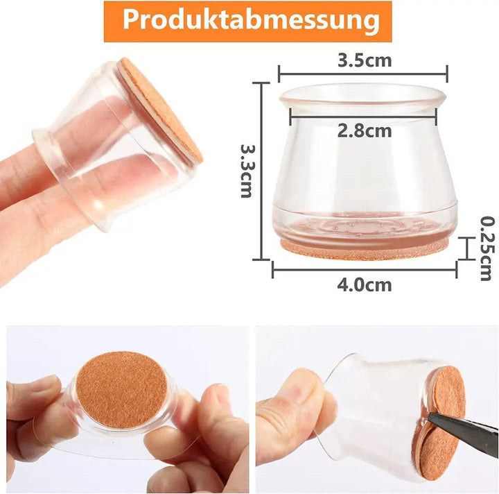 مانع الخدوش السليكون (8 قطع) - IDEA