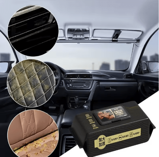 مناديل تلميع الجلود (80 قطعة) - IDEA