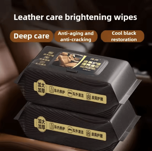 مناديل تلميع الجلود (80 قطعة) - IDEA