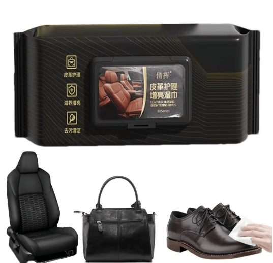 مناديل تلميع الجلود (80 قطعة) - IDEA