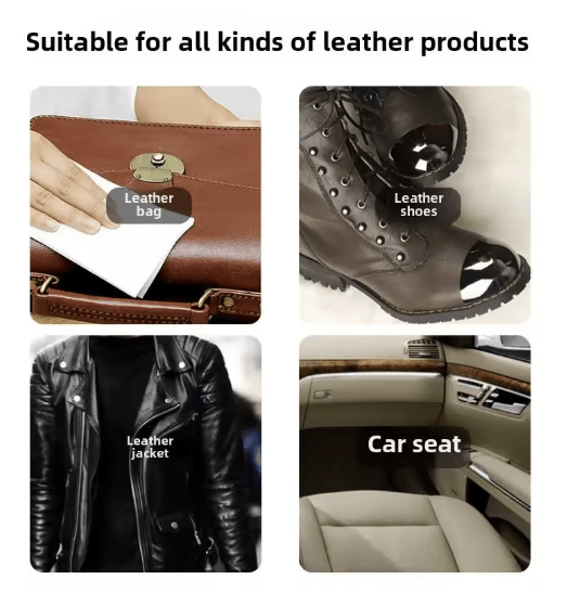 مناديل تلميع الجلود (80 قطعة) - IDEA