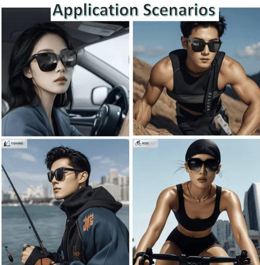 نظارة سمارت بلوتوث - IDEA