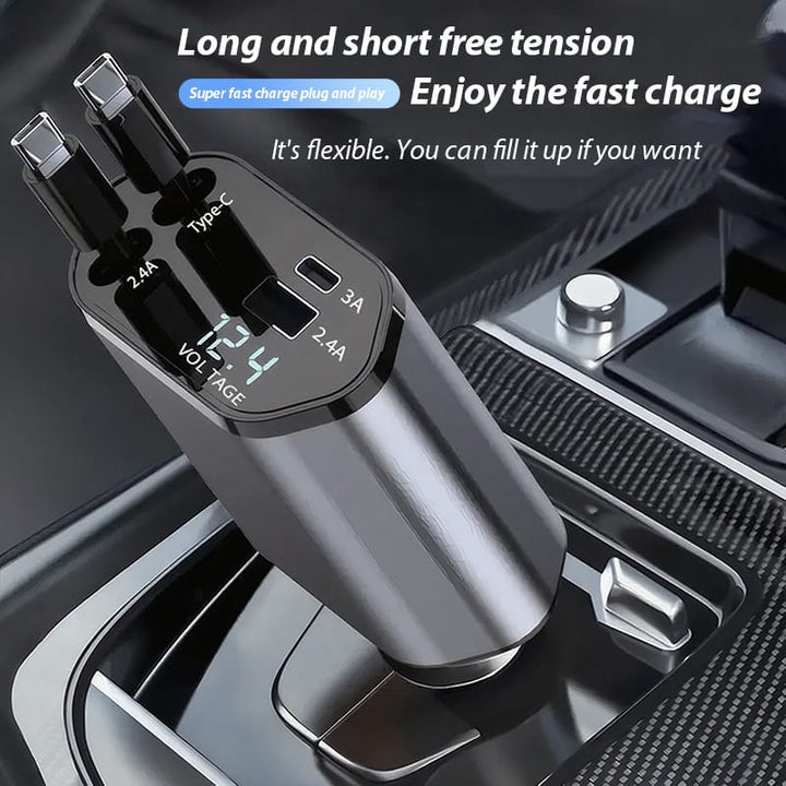 شاحن السيارة 4*1 - IDEA