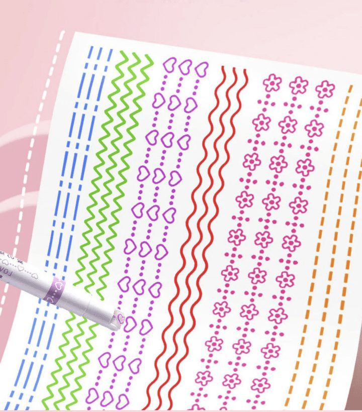 طقم أقلام تزيين (6 قطع) - IDEA