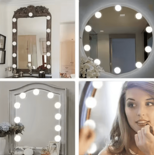 طقم لمبات المراية 10 قطع - IDEA