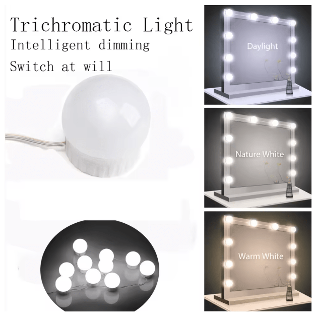 طقم لمبات المراية 10 قطع - IDEA